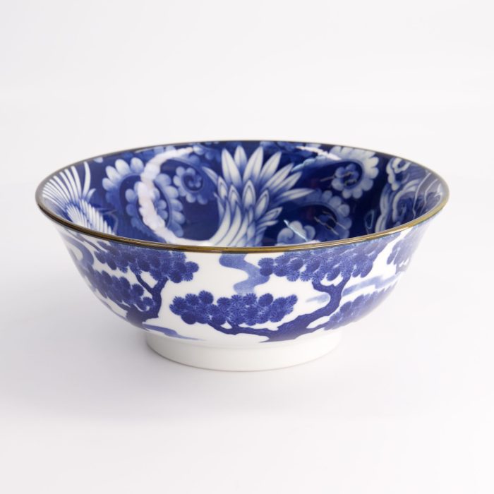 Tokyo Design Studio - Wa Mixed Bowl - Kraan - 20.5x8cm - Blauw/Wit