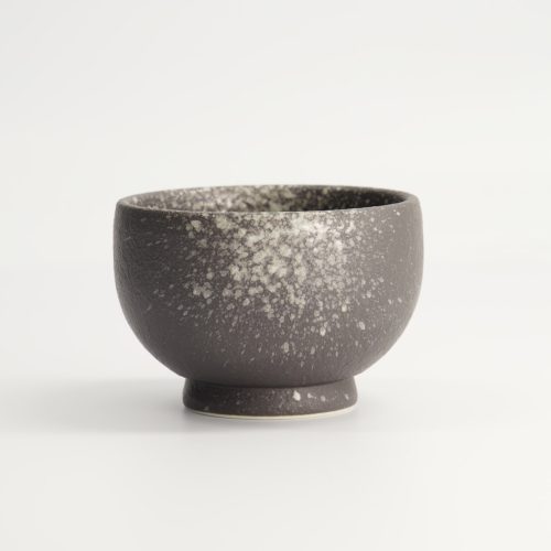 Tokyo Design Studio - Zilver Grijs Theekopje - 8.5x5.8cm - 175ml