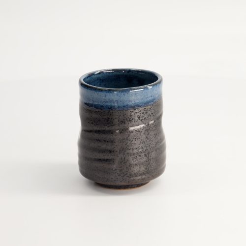 Tokyo Design Studio - Theekopje - Blauw/Zwart - 7x9cm - 250ml