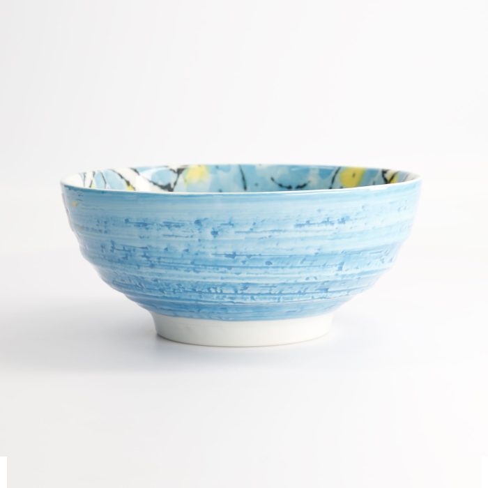 Tokyo Design Studio – Seafood - Kom - Krab - Blauw - 18.5x8.2cm - 1200ml