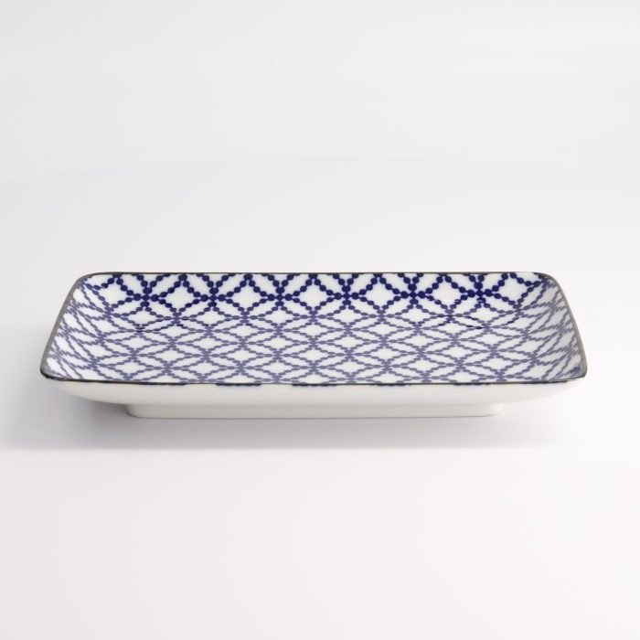 Tokyo Design Studio - Mixed Plates - Ten Shippo - Ontbijtbord - 20.4x13cm