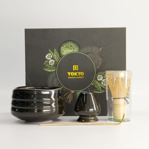 Tokyo Design Studio – Matcha Cadeau Set – Zwart – 4-delig – 11x8cm