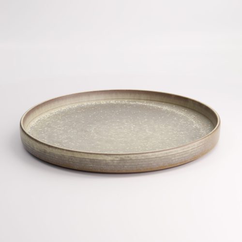 Tokyo Design Studio - Rond Bord met Rand - Grijs - 26,5x3cm