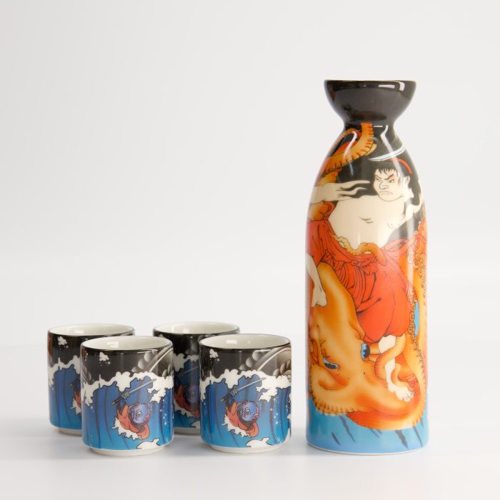 Tokyo Design Studio - Kawaii - Yakuza - Octopus - Sake - Set 1:4 - 220/50ML