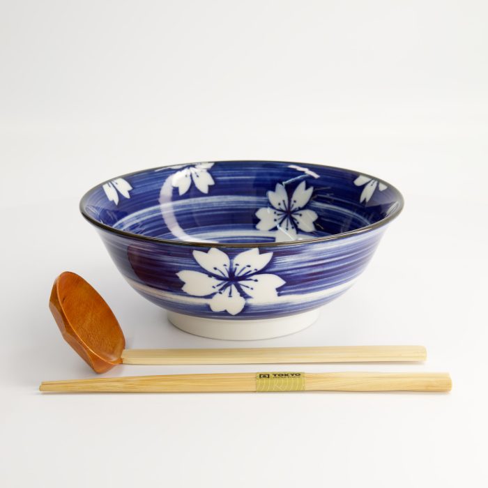 Tokyo Design Studio - Mixed Bowls - Ramen - Karakusa - 3stuks - Cadeauset - 20,5x8cm - 1200ml