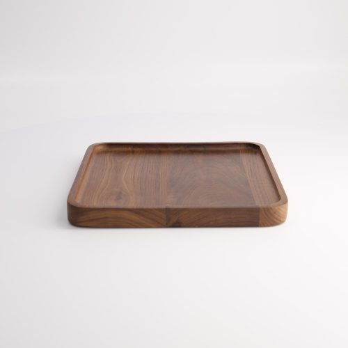 Tokyo Design Studio - Walnoot - Houten Dienblad - 23x23x2cm