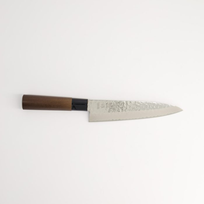 Knife Stainless Steel Gyuto Chef's Knife 18cm Hammered Style