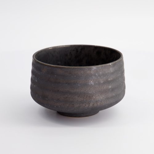 Tokyo Design Studio Ambachtelijke Matcha Kom - Black - 11.5x7.7cm - 600ml: