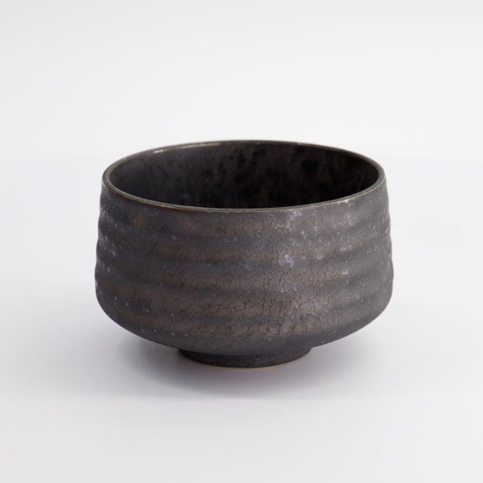 Tokyo Design Studio Ambachtelijke Matcha Kom - Black - 11.5x7.7cm - 600ml: