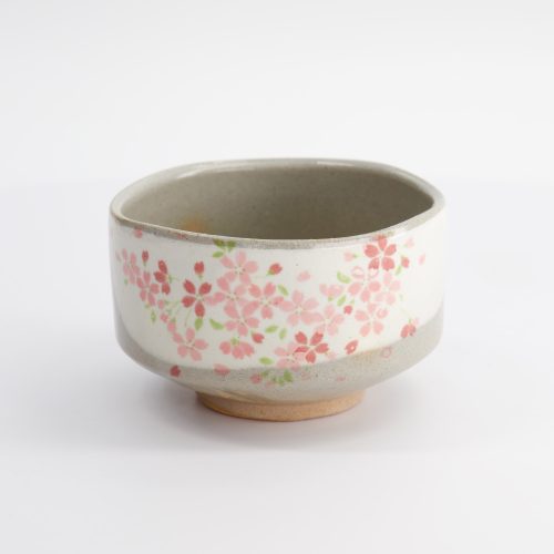 Tokyo Design Studio - Ambachtelijke Matcha Kom - Sakura Grey - 12x7.7cm - 600ml