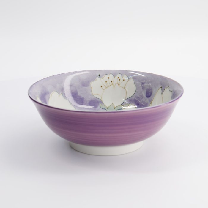 Tokyo Design Studio - Sakura - Ramen Kom - Paars - 19,5x7,5cm - 1100ml