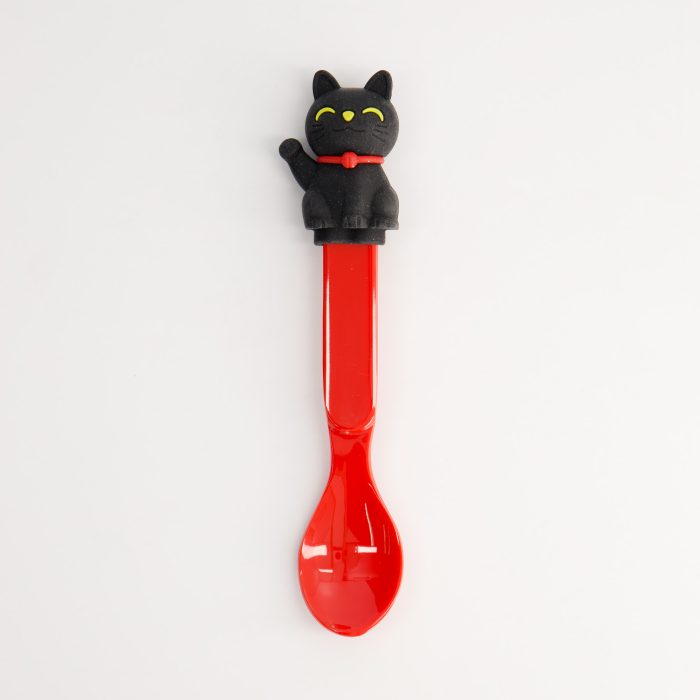 Children's Cat Spoon - Black - 16.5 cm - Image 2