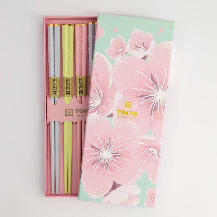 Tokyo Design Studio - Chopstick - Geschenkset/5 - Roze Sakura