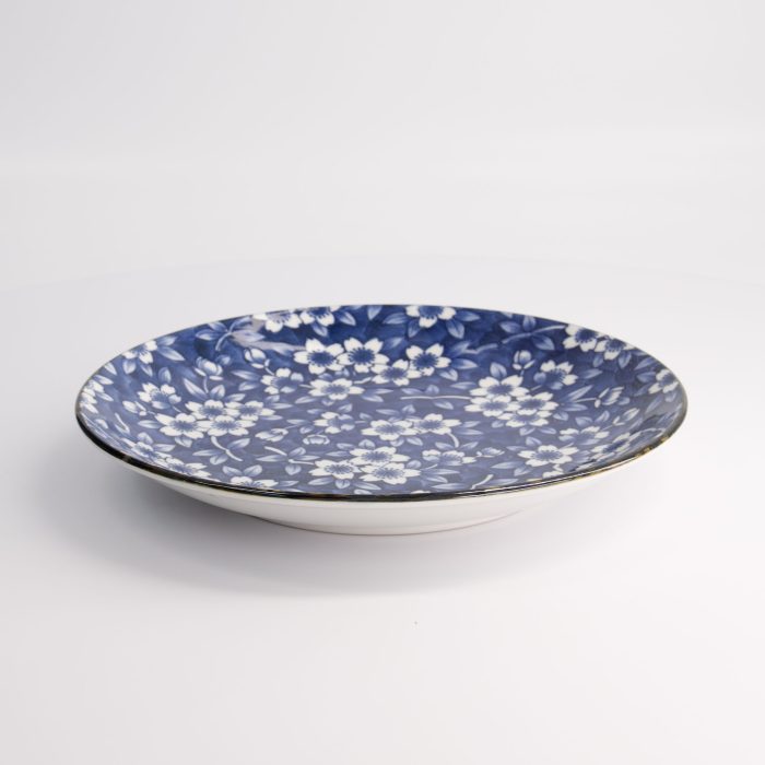 Tokyo Design Studio - Tokyo Blue - Sakura - Rond Bord - 25x3.3cm