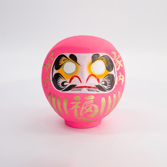 Roze Daruma Pop - 9 cm