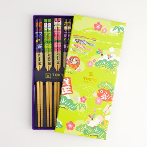 Tokyo Design Studio - Chopstick Giftset - Lente Groen - 5 Stuks