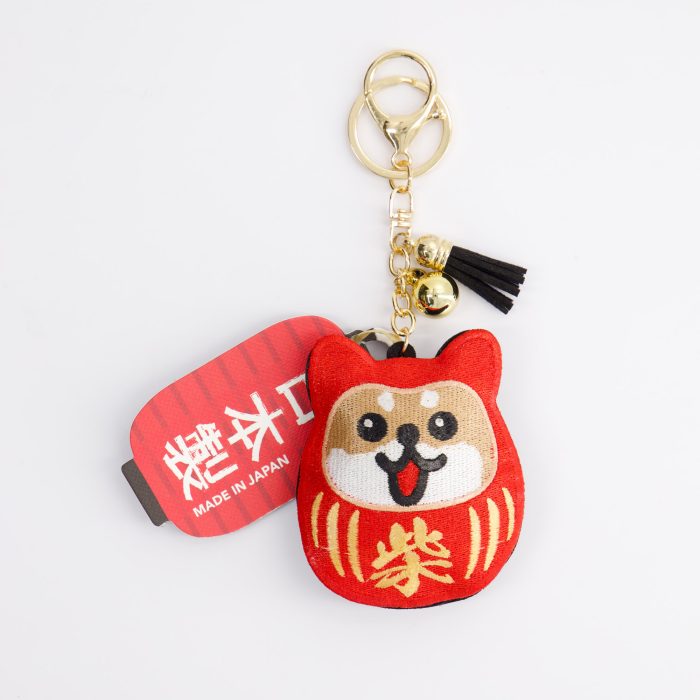 Tokyo Design Studio - Patch - Sleutelhanger Daruma Shiba Hond