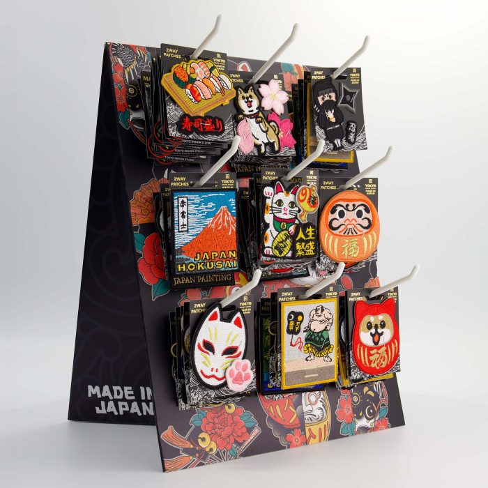 Tokyo Design Studio - Display for Keychains and Patches - 18 Hooks - Image 2