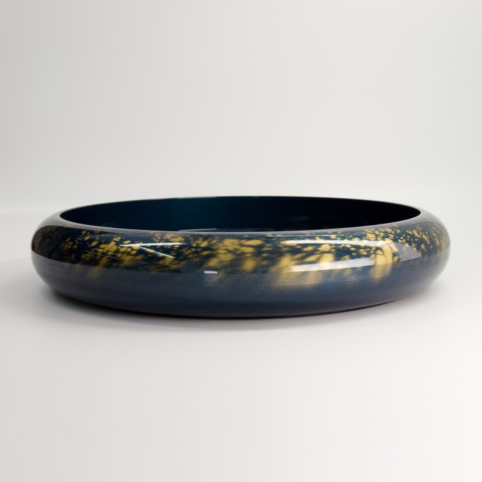 Tokyo Design Studio - Sushi Oke - Marble - Blue/Gold - Outer 47.6x8cm Inner 40.9x5.4cm - Image 3