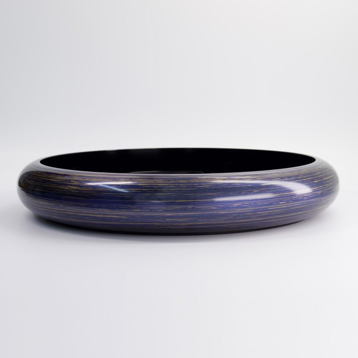 Tokyo Design Studio - Sushi Oke - Brush - no.14 - Purple/Gold - Outer 47.6x8cm Inner 40.9x5.4cm - Image 3