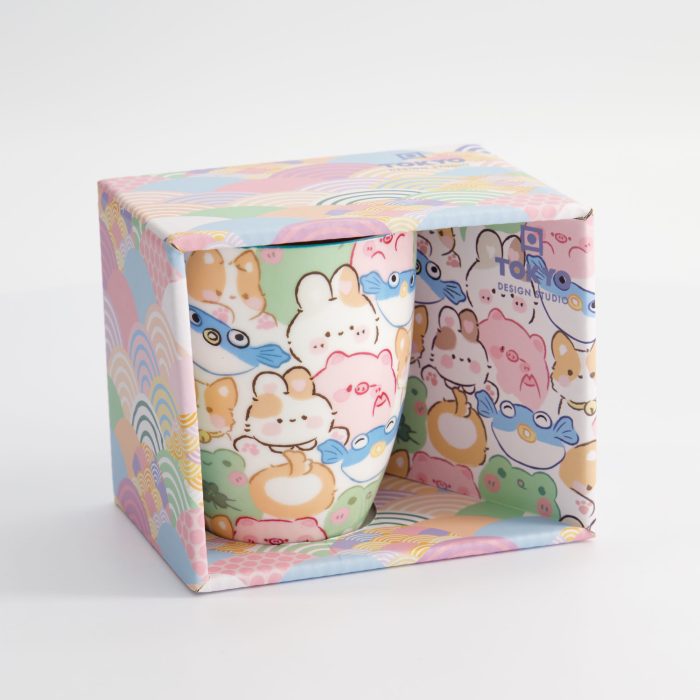 Tokyo Design Studio - Kawaii - Mok met geschenkdoos - 8.5x10.2cm - 380ml