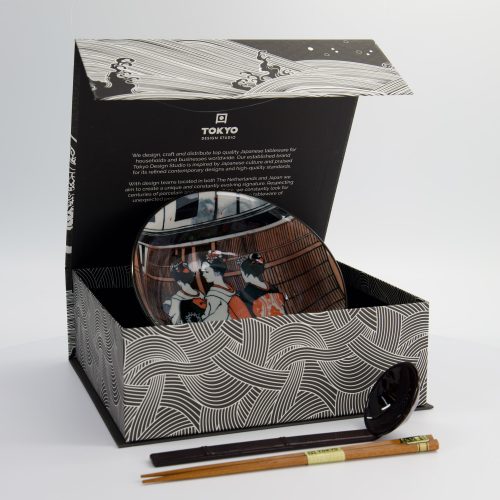 Tokyo Design Studio - Asakusa - 3-delige Ramen Set - 20,5x8cm - 1250ml - Geisha