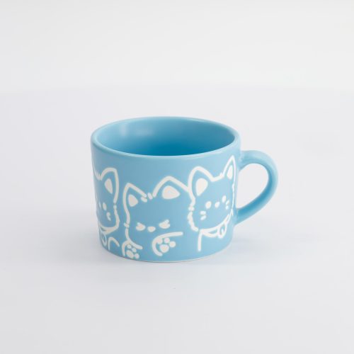 Tokyo Design Studio - Kawaii - Mok - Hond - Blauw - 8x6cm