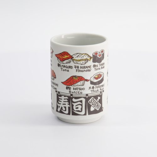 Tokyo Design Studio - Beker Emboss Sushi - 7.2x10.2cm - 260ml