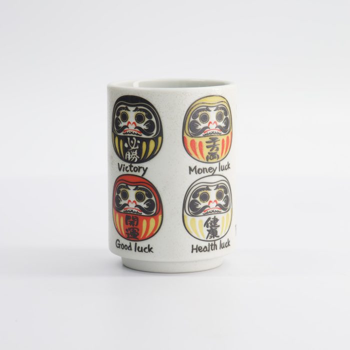 Tokyo Design Studio - Cup Embossed Daruma - 7.2cm x 10.2cm - 260ml - Image 2