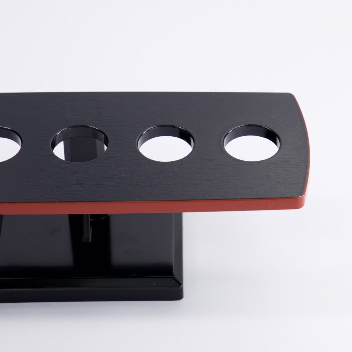 Lacquerware Sushi Roll Stand - Black/Red - Image 4