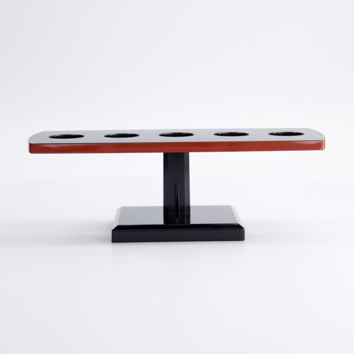 Lacquerware Sushi Roll Stand - Black/Red - Image 5