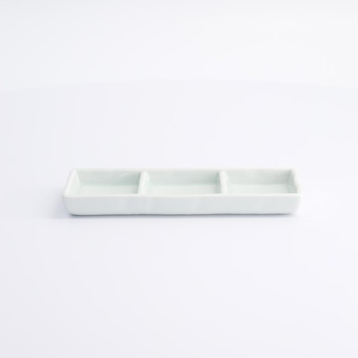 Tokyo Design Studio - Witte Saus Schaaltjes Set van 3 - 16x6cm